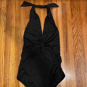 Michael Kors Black Halter Swimsuit - Size 8